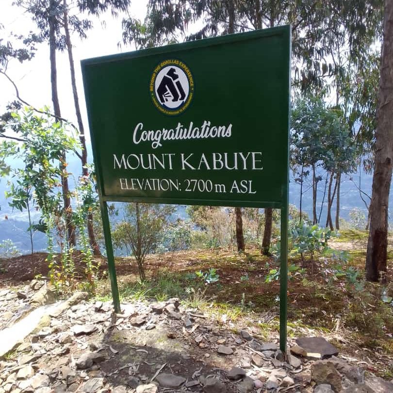 Hiking Mount Kabuye